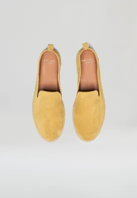 Slippers - Mustard Suede